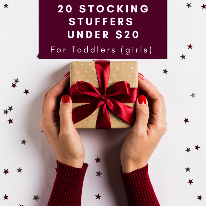 20 stocking stuffers under $20 for toddlers
