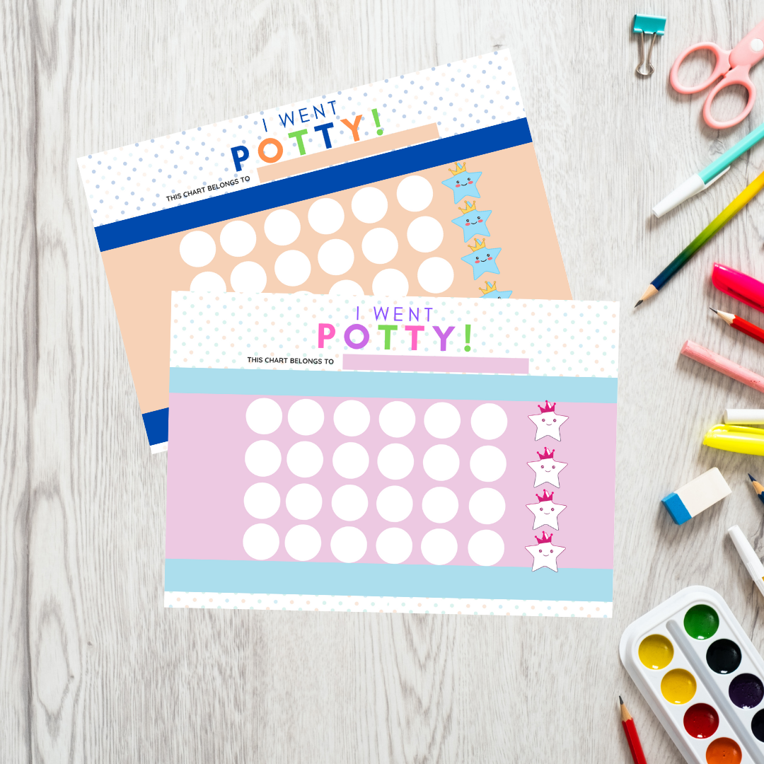 Potty Chart - With love from Catt